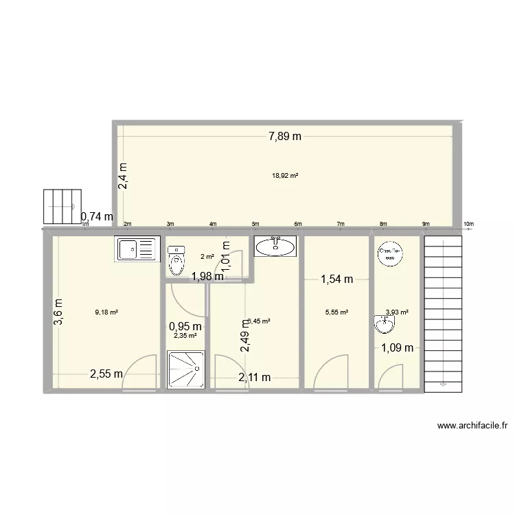 cavallin/dts. Plan de 7 et 47 m² cavallin/dts. Plan de 7 et 47 m²
