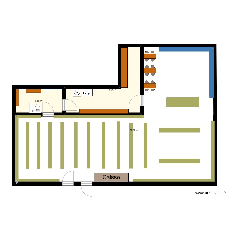 Proxi HARTZ. Plan de 0 pièce et 0 m2
