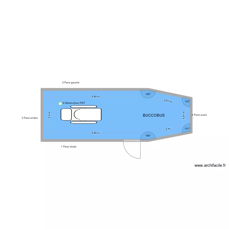 61200 BUCCOBUS. Plan de 