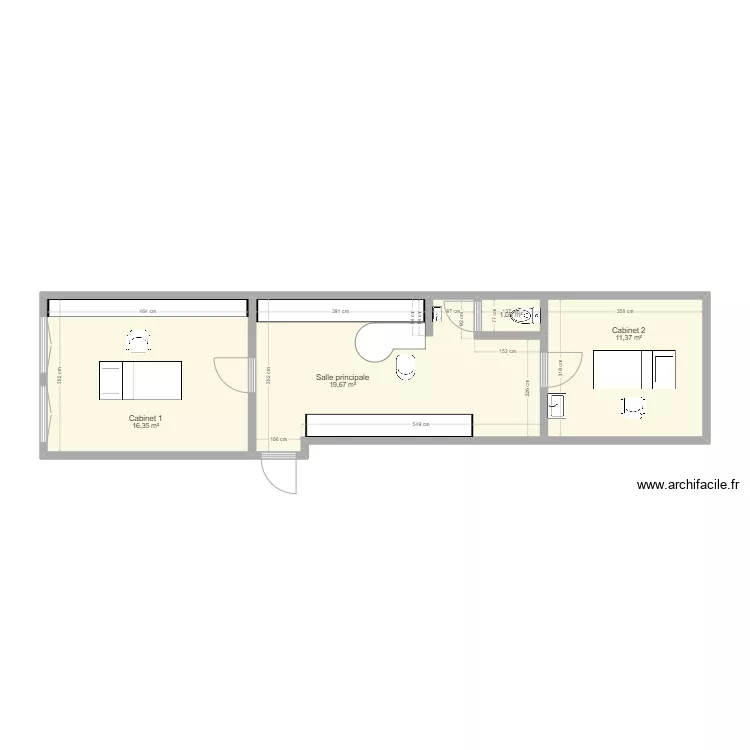 Feronstr&eacute;e. Plan de 