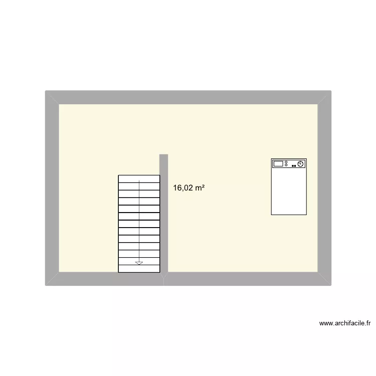 Kelder - platanenlaan 6. Plan de Kelder - platanenlaan 6. Plan de