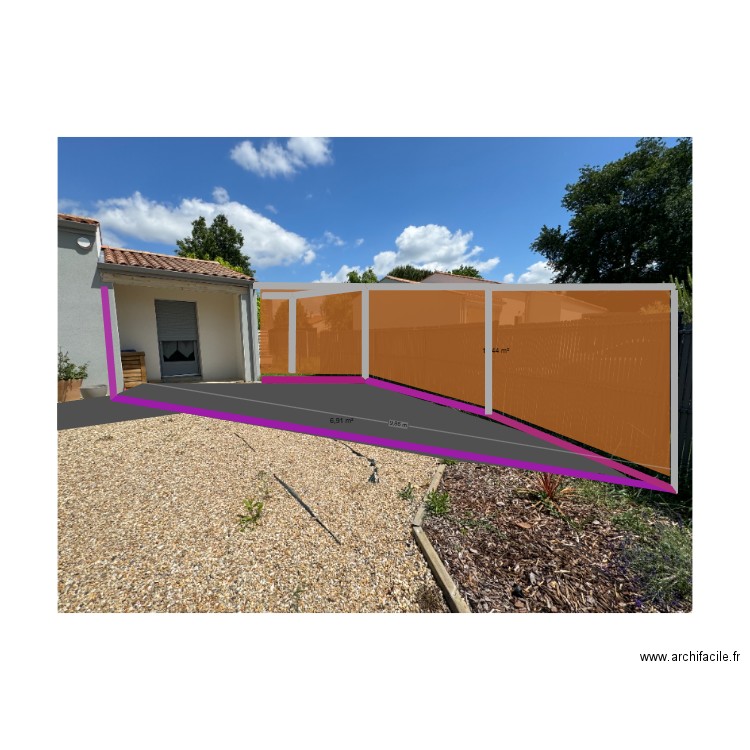 3D MAISON CHERMIGNAC. Plan de 0 pièce et 0 m2