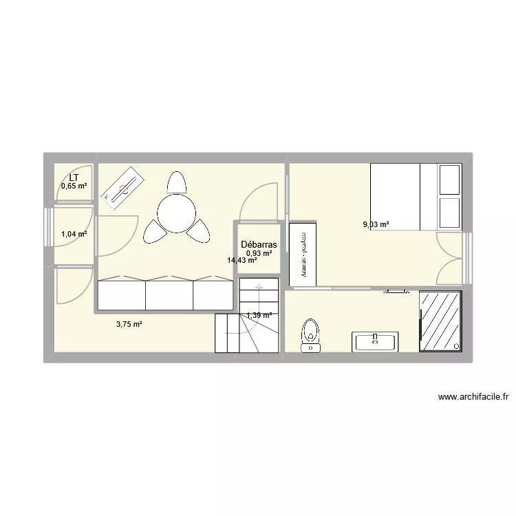 zagouris tyrosse rdc. Plan de 