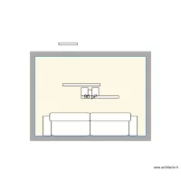 Mur salon tablette photo