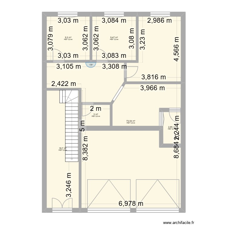 ma maison. Plan de 0 pièce et 0 m2