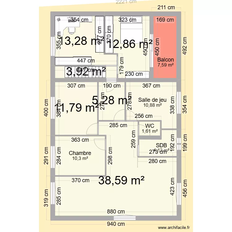 extension projet 6. Plan de 