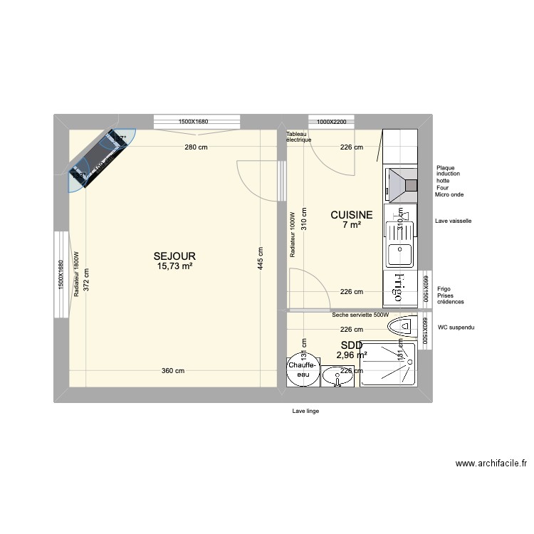 Saint-Germain. Plan de 0 pièce et 0 m2