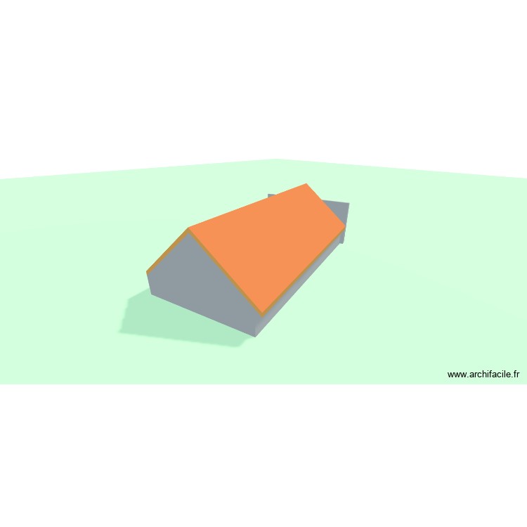 plan masse essai toiture. Plan de 0 pièce et 0 m2