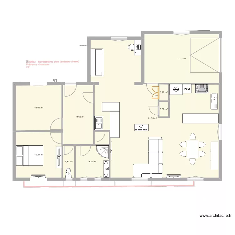 pervench&egrave;res modif 3. Plan de 