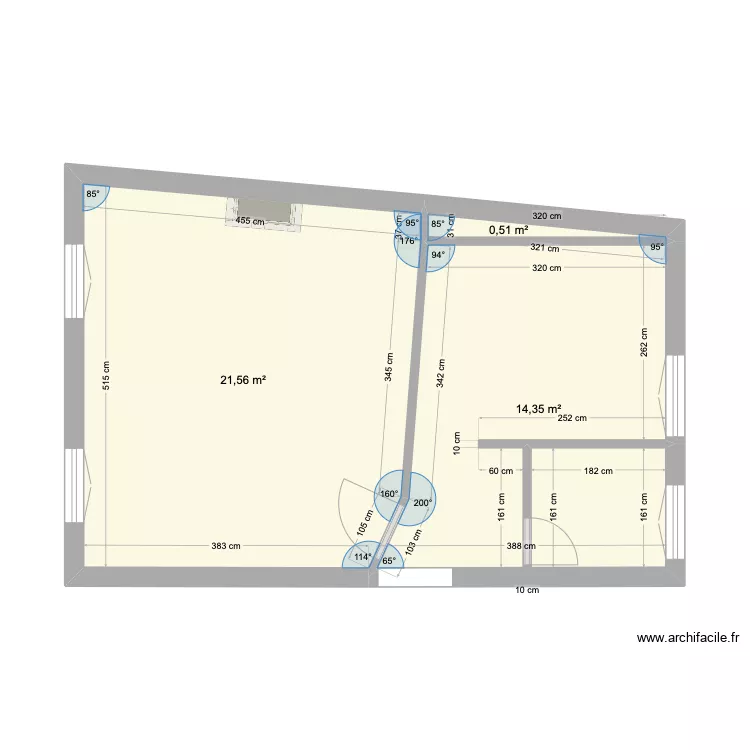 Salon Paimpol. Plan de 