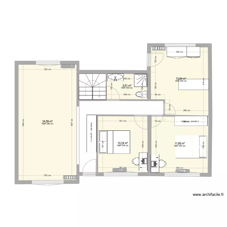 bures rdc futu 15 ans. Plan de 