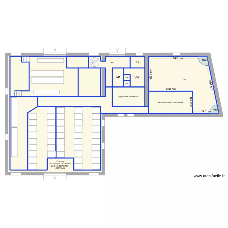 plan fromagerie de javernac 4. Plan de 