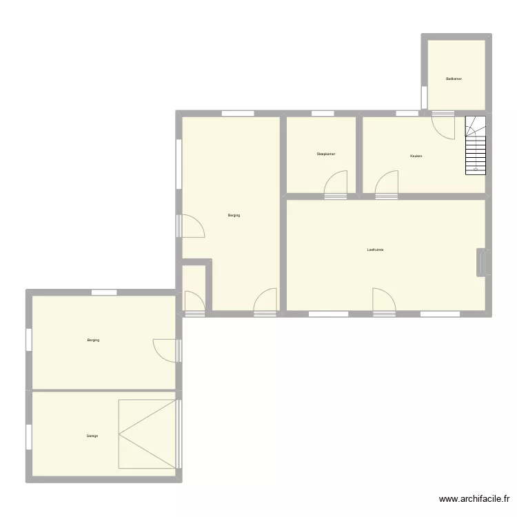 Ingelmunster - Bollewerpstraat 111. Plan de Ingelmunster - Bollewerpstraat 111. Plan de