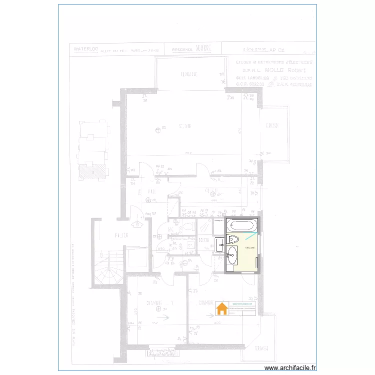 FOHAL Salle de bain 02/09/2024 - 3. Plan de 