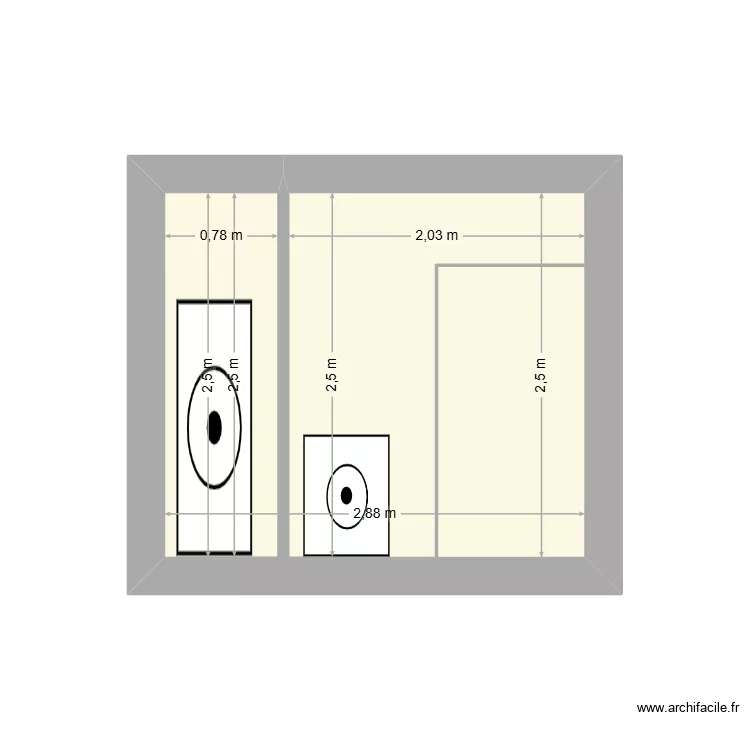 Mur du Fond. Plan de Mur du Fond. Plan de
