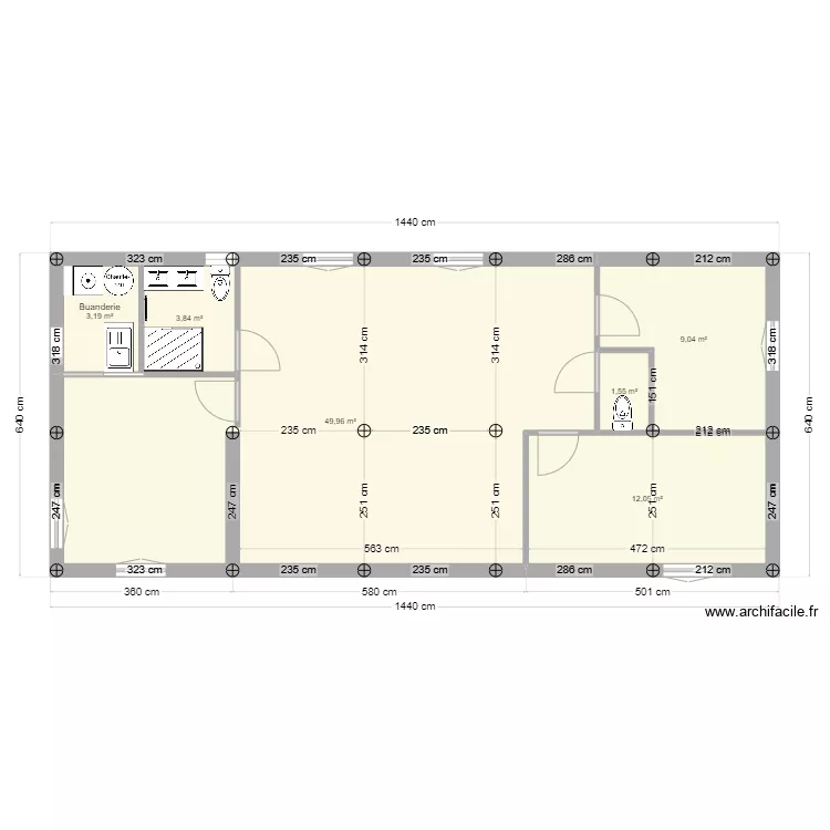 plans chalet 1.0. Plan de 
