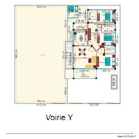 vue en plan Callixte Nyabugete IV disposition des colonnes