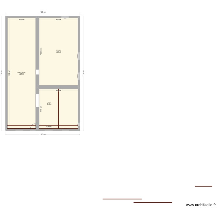plan eva aménagement sans cloison au 31 01 2026. Plan de 0 pièce et 0 m2 plan eva aménagement sans cloison au 31 01 2026. Plan de 0 pièce et 0 m2