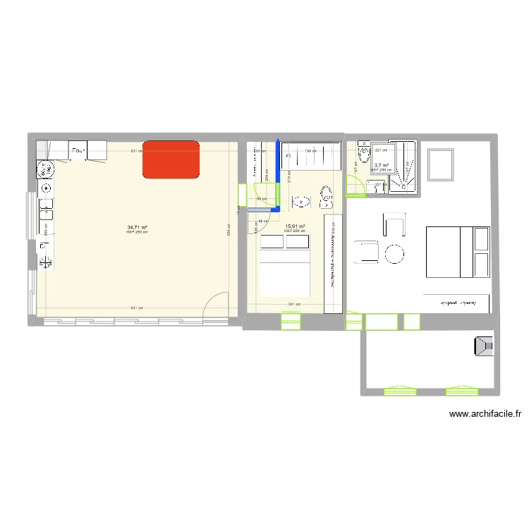 TREVOES ETUDE MILIEU MAISON 240312. Plan de 