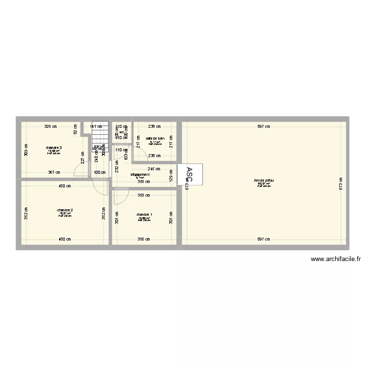 LABERGE ETAGE. Plan de LABERGE ETAGE. Plan de