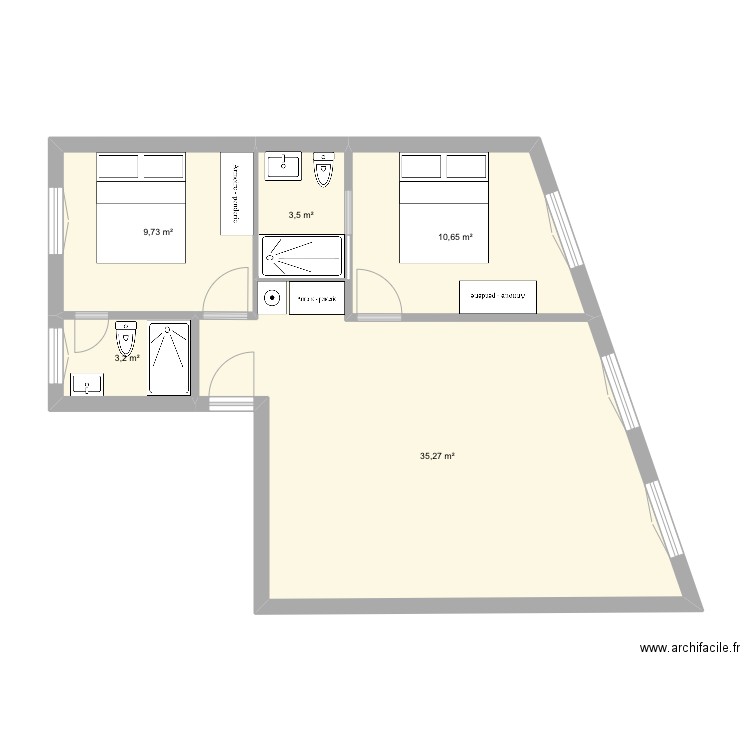 Savoie 1. Plan de 0 pièce et 0 m2