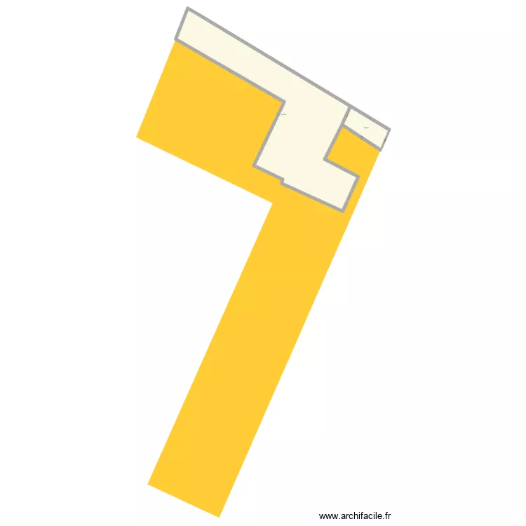FERF. Plan de 2 Pièces et 187 m²