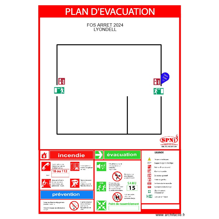 lox lyondell fos arret2024 1. Plan de 0 pièce et 0 m2