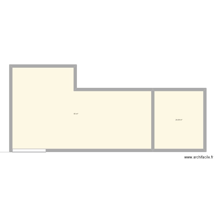 Bas Bégrolle B1-V2. Plan de 0 pièce et 0 m2