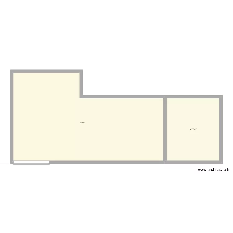 Bas B&eacute;grolle B1-V2. Plan de 