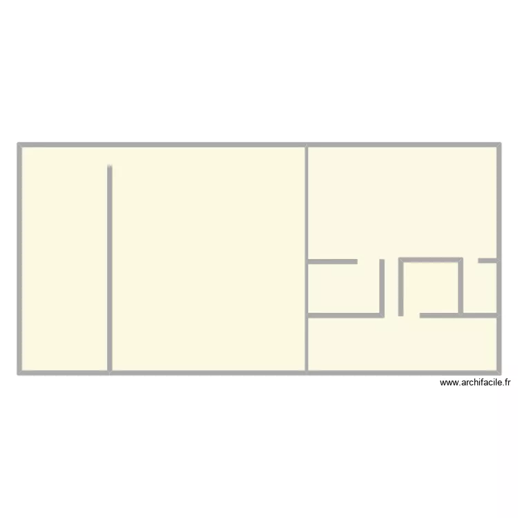 CTOUTCLEAN (Rdc). Plan de 2 Pièces et 282 m² CTOUTCLEAN (Rdc). Plan de 2 Pièces et 282 m²