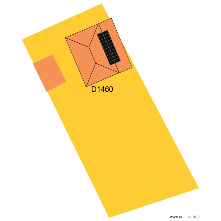 Gover 38. Plan de 2 pièces et 173 m2