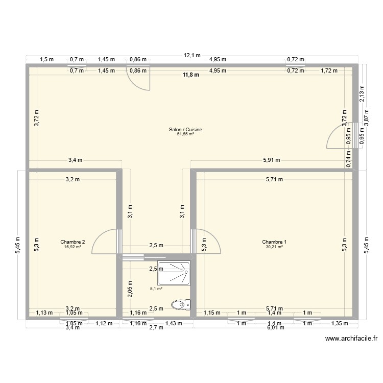 BENOIT 2. Plan de 0 pièce et 0 m2
