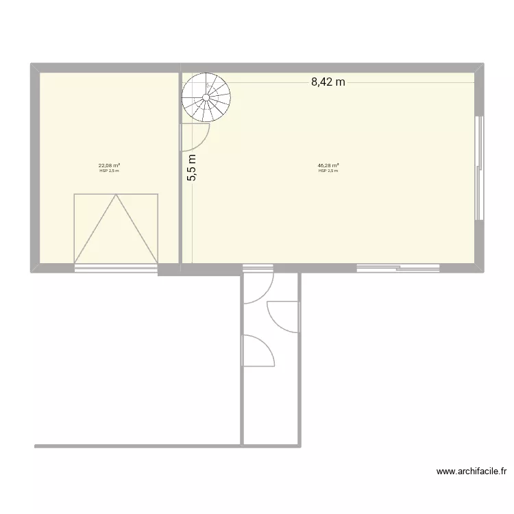 vailly2. Plan de 9 Pièces et 135 m² vailly2. Plan de 9 Pièces et 135 m²