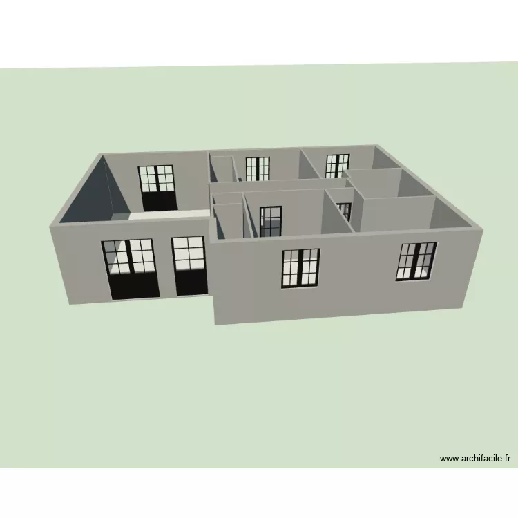 maison. Plan de 7 et 75 m² maison. Plan de 7 et 75 m²