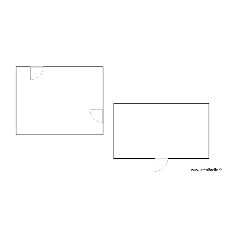 Vita Sud 2. Plan de 2 et 43 m² Vita Sud 2. Plan de 2 et 43 m²
