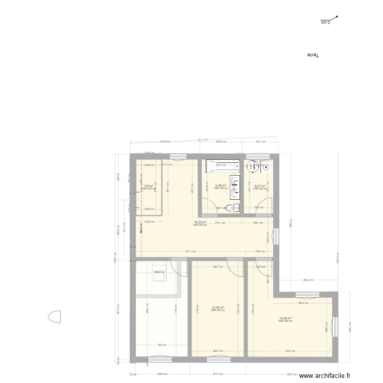 LE plan. Plan de 0 pièce et 0 m2