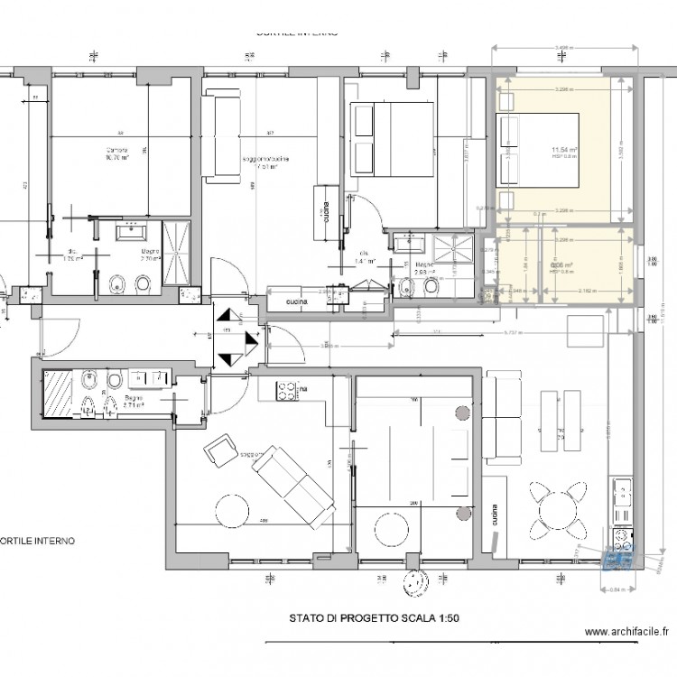 GIULIANO 2. Plan de 0 pièce et 0 m2