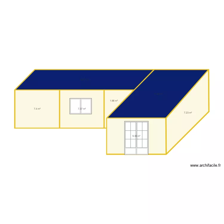 PLAN BATIMENT BENET. Plan de 