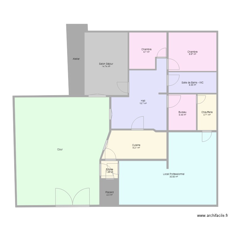 Farjat 2. Plan de 0 pièce et 0 m2