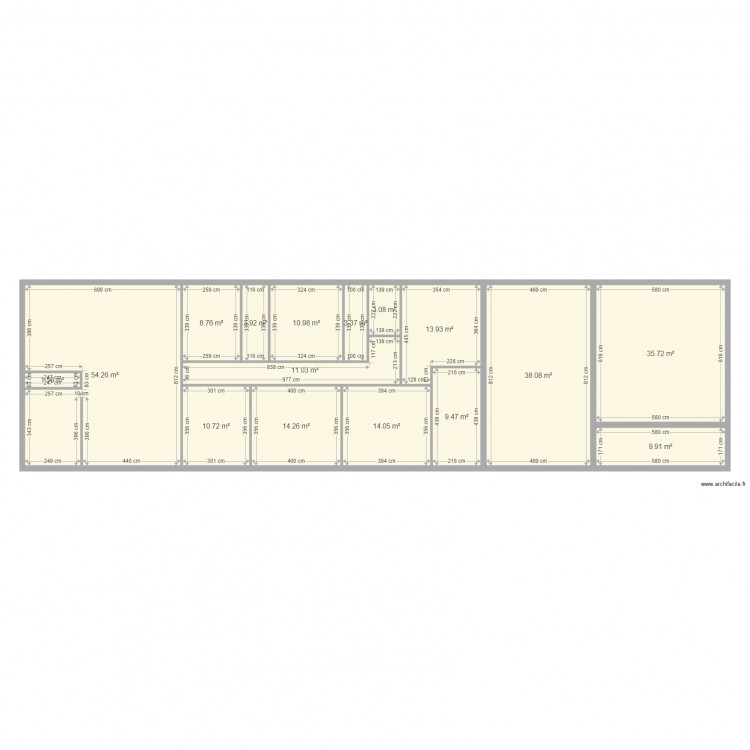 MESURE REEL MAISON . Plan de 0 pièce et 0 m2