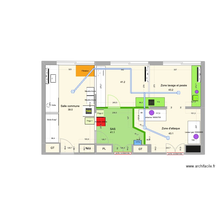 salle chimie3ieme-version1. Plan de 0 pièce et 0 m2