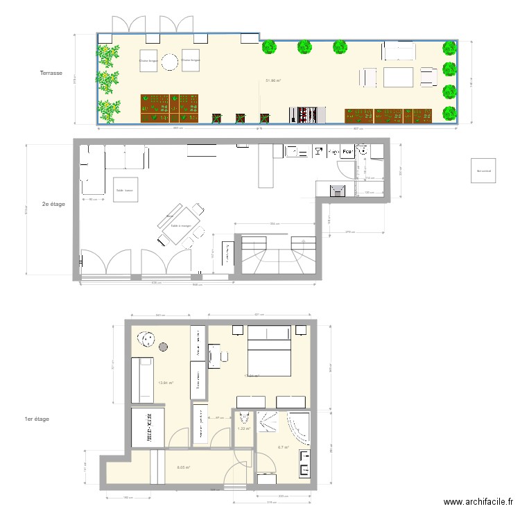 10 passage Rivière plan 7. Plan de 0 pièce et 0 m2