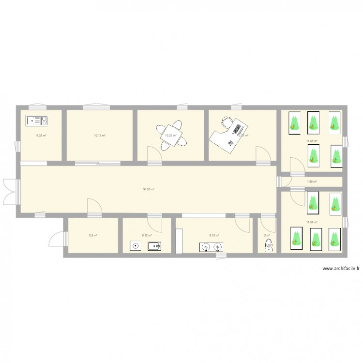 Micro crèche new 2. Plan de 0 pièce et 0 m2