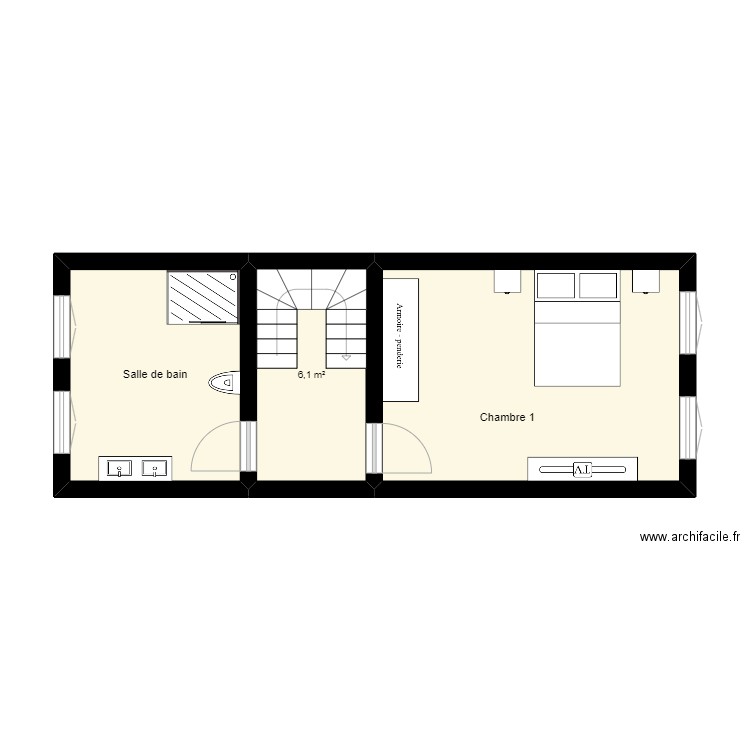 rez maison centre. Plan de 0 pièce et 0 m2