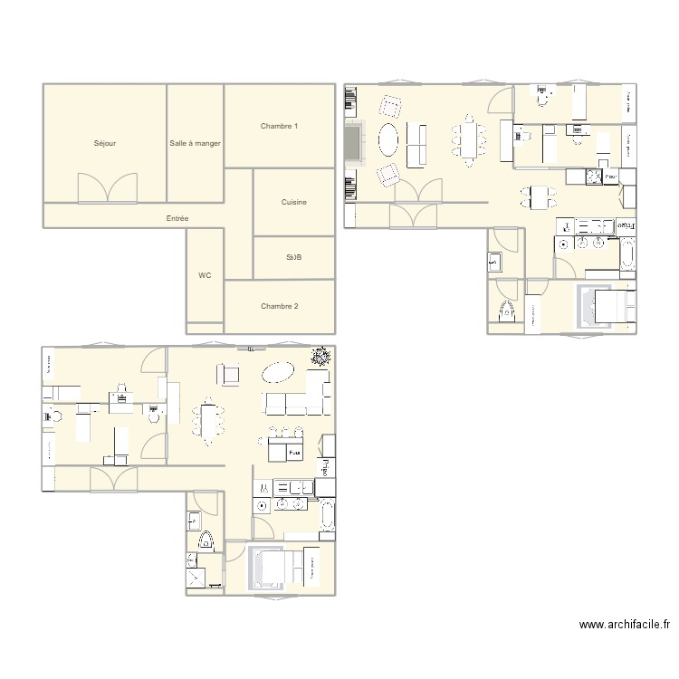 Appart. Plan de 0 pièce et 0 m2