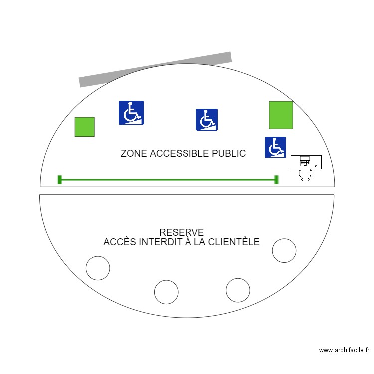 Lunule plan accessibilité 2. Plan de 0 pièce et 0 m2