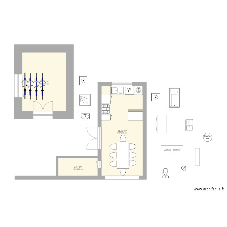 extension Grouchy2. Plan de 0 pièce et 0 m2