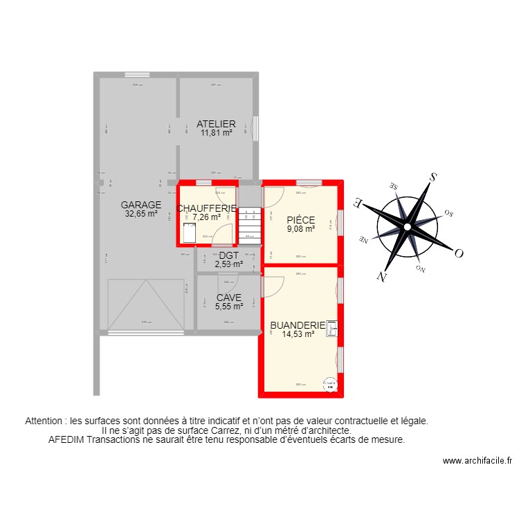 BI14597 -. Plan de 29 pièces et 251 m2