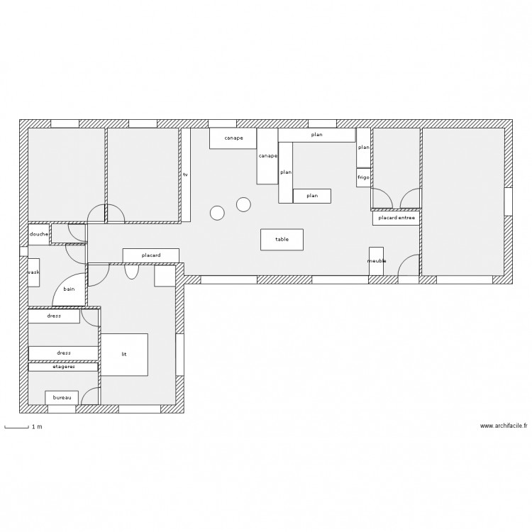  plan maçon. Plan de 0 pièce et 0 m2