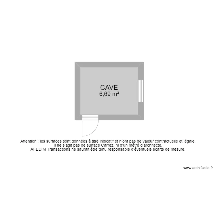 BI12270 - CAVE. Plan de 
